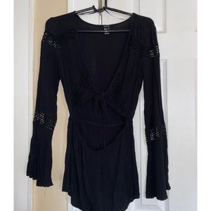 Black Tie Romper